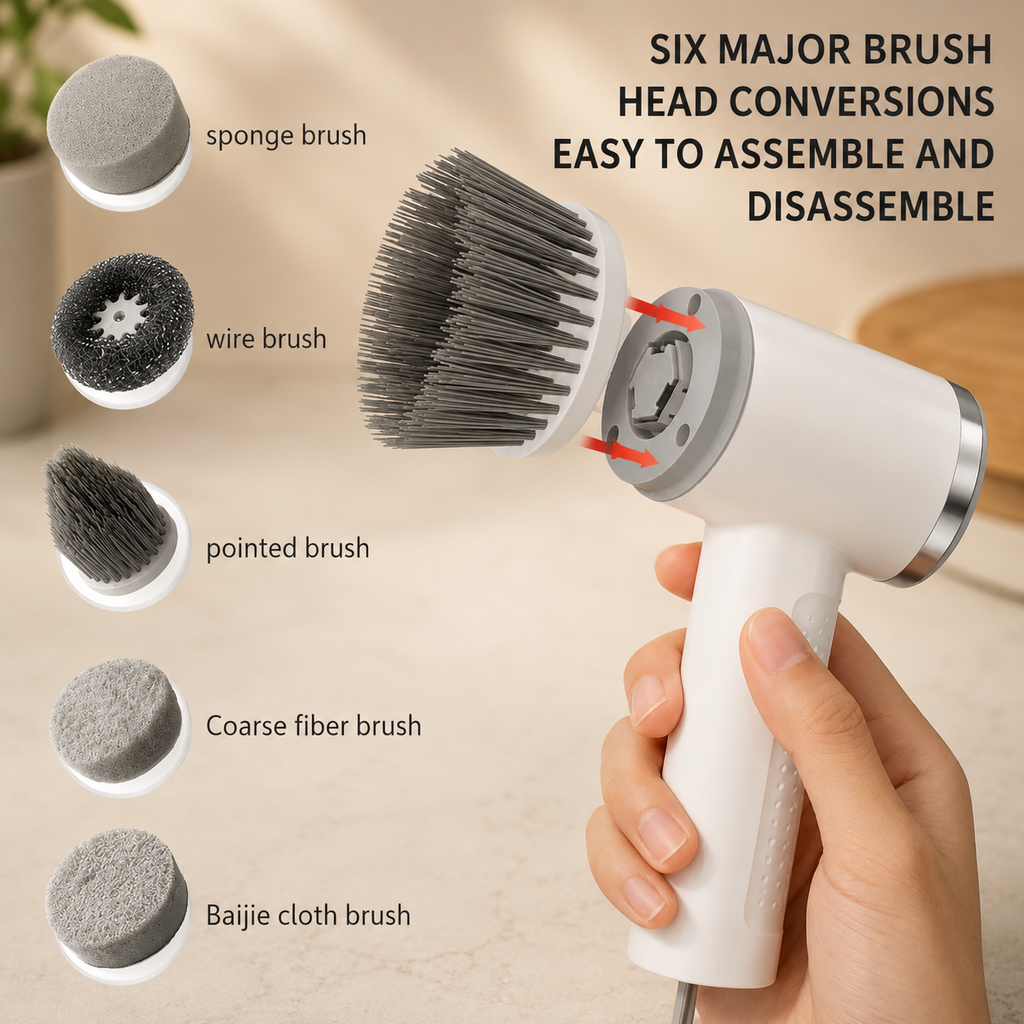 Cordless Electric Cleaning Brush
