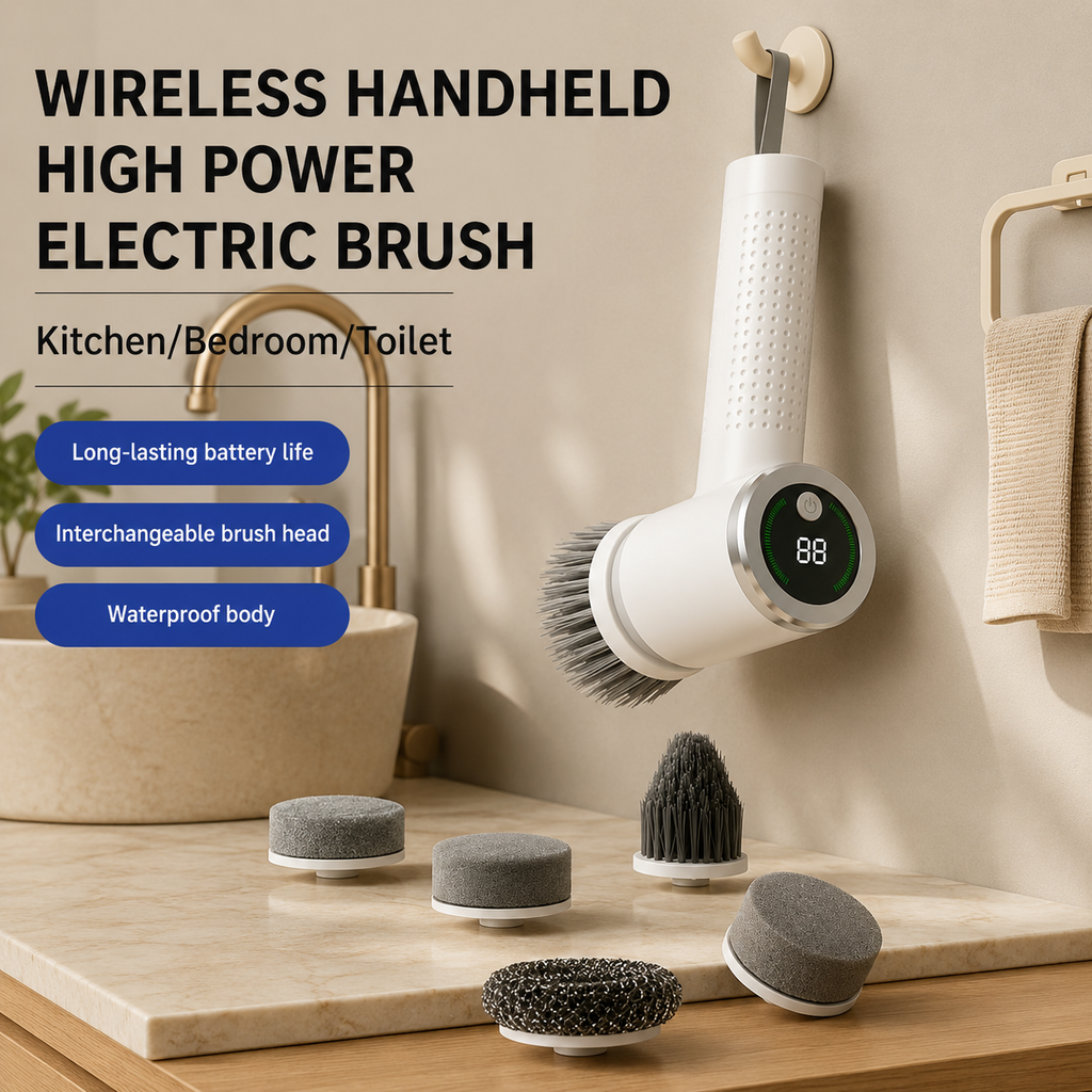 Cordless Electric Cleaning Brush