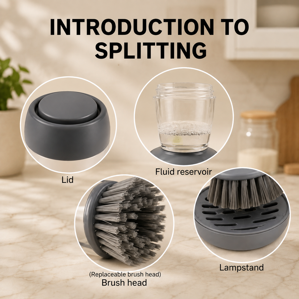 Soap Dispensing Dish Brush