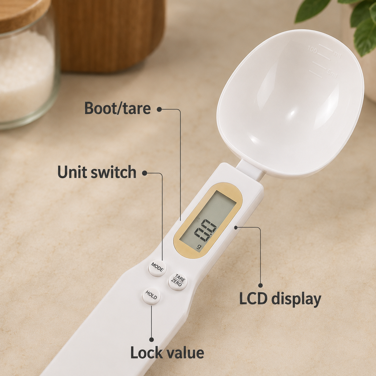 Digital Measuring Spoon Scale